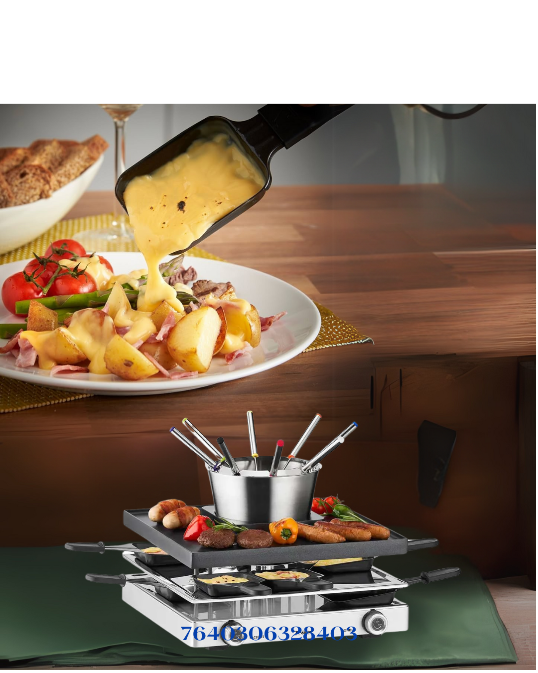 TRISA RACLETTE FONDUE FUSION 1750W