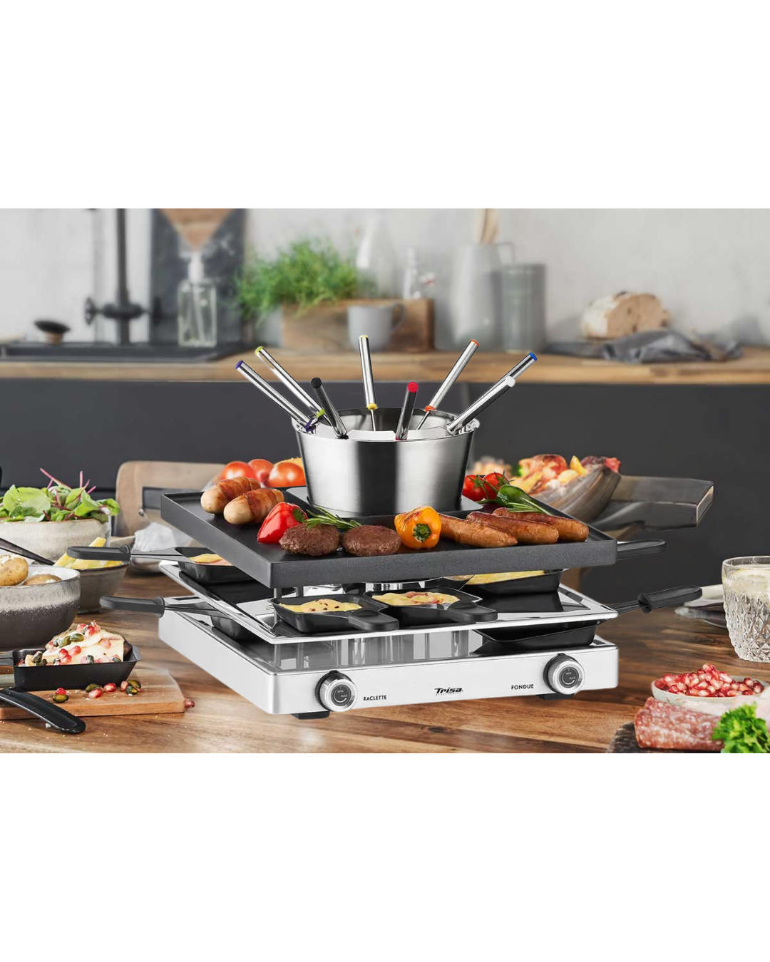 TRISA RACLETTE FONDUE FUSION 1750W