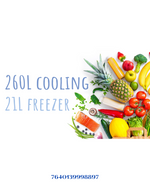 TRISA FRESCOLINO CLASSIC FEFRIGERATOR RED  110W 281L