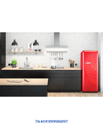 TRISA FRESCOLINO CLASSIC FEFRIGERATOR RED  110W 281L