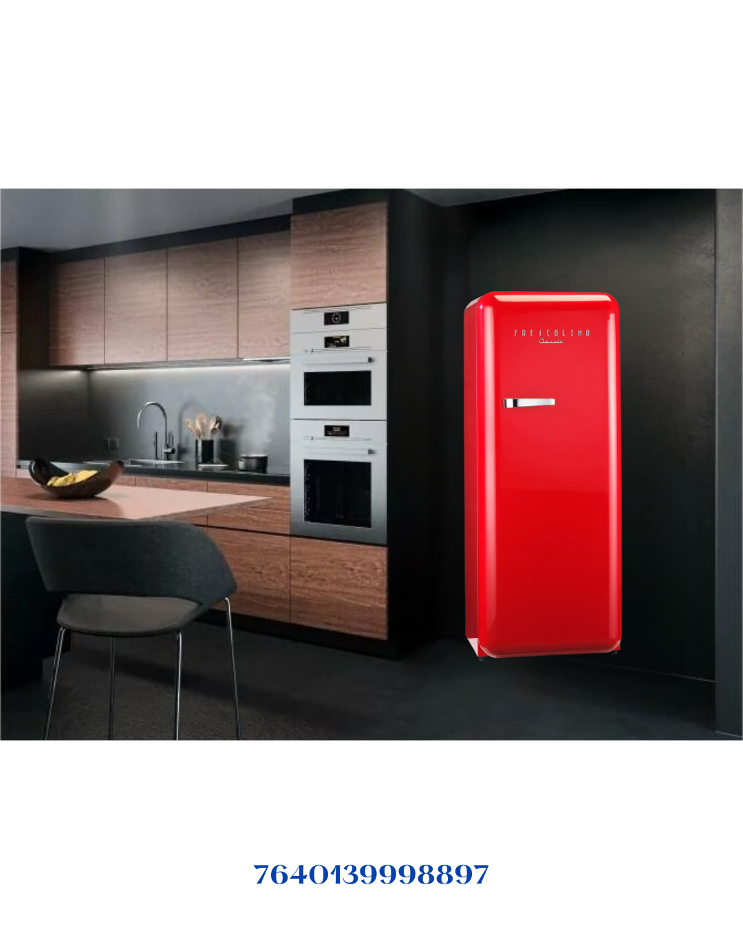 TRISA FRESCOLINO CLASSIC FEFRIGERATOR RED  110W 281L