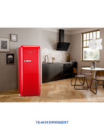TRISA FRESCOLINO CLASSIC FEFRIGERATOR RED  110W 281L