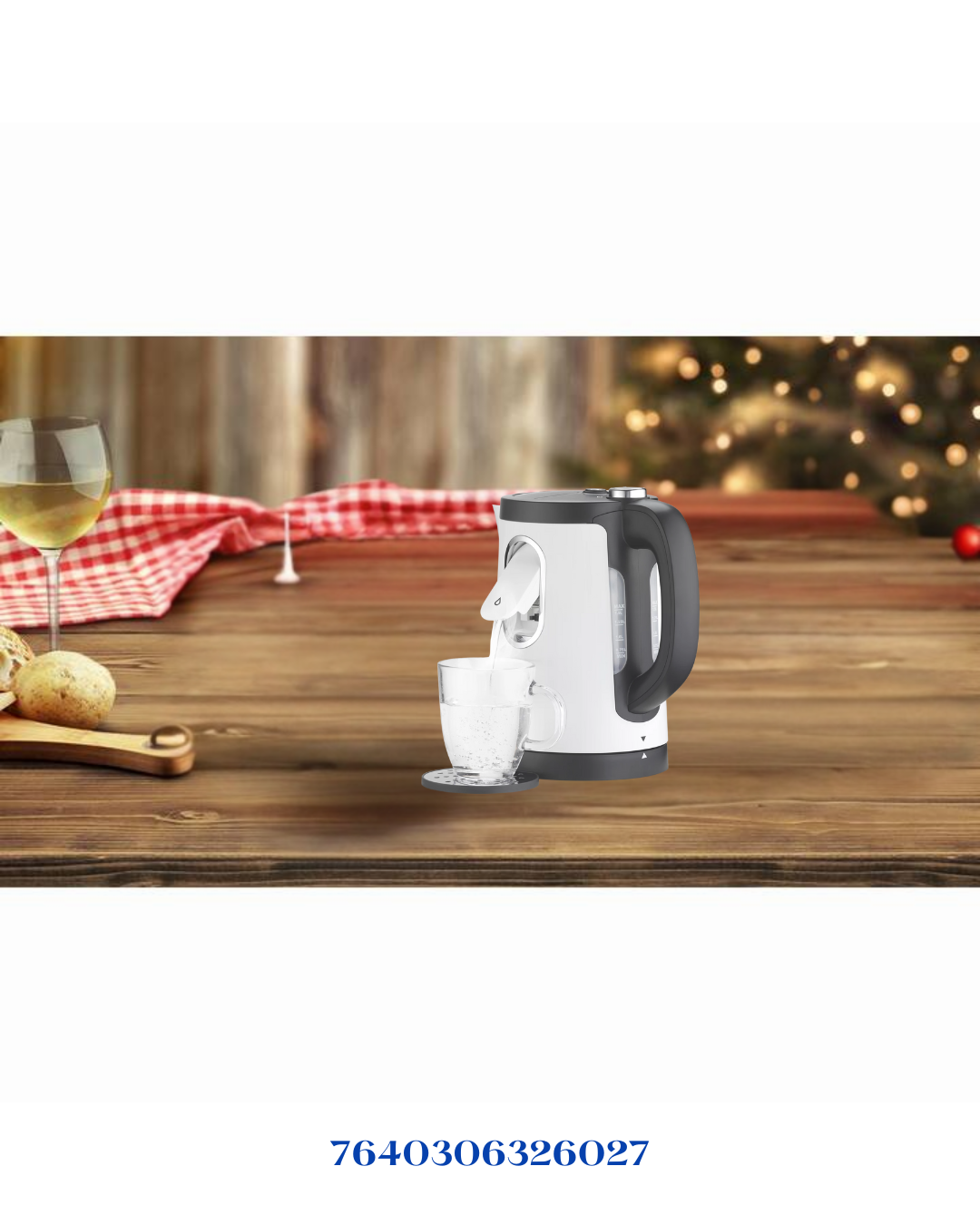 TRISA 2-IN-1 PERFECT CUP KETTLE WHITE 2400W 1.5L