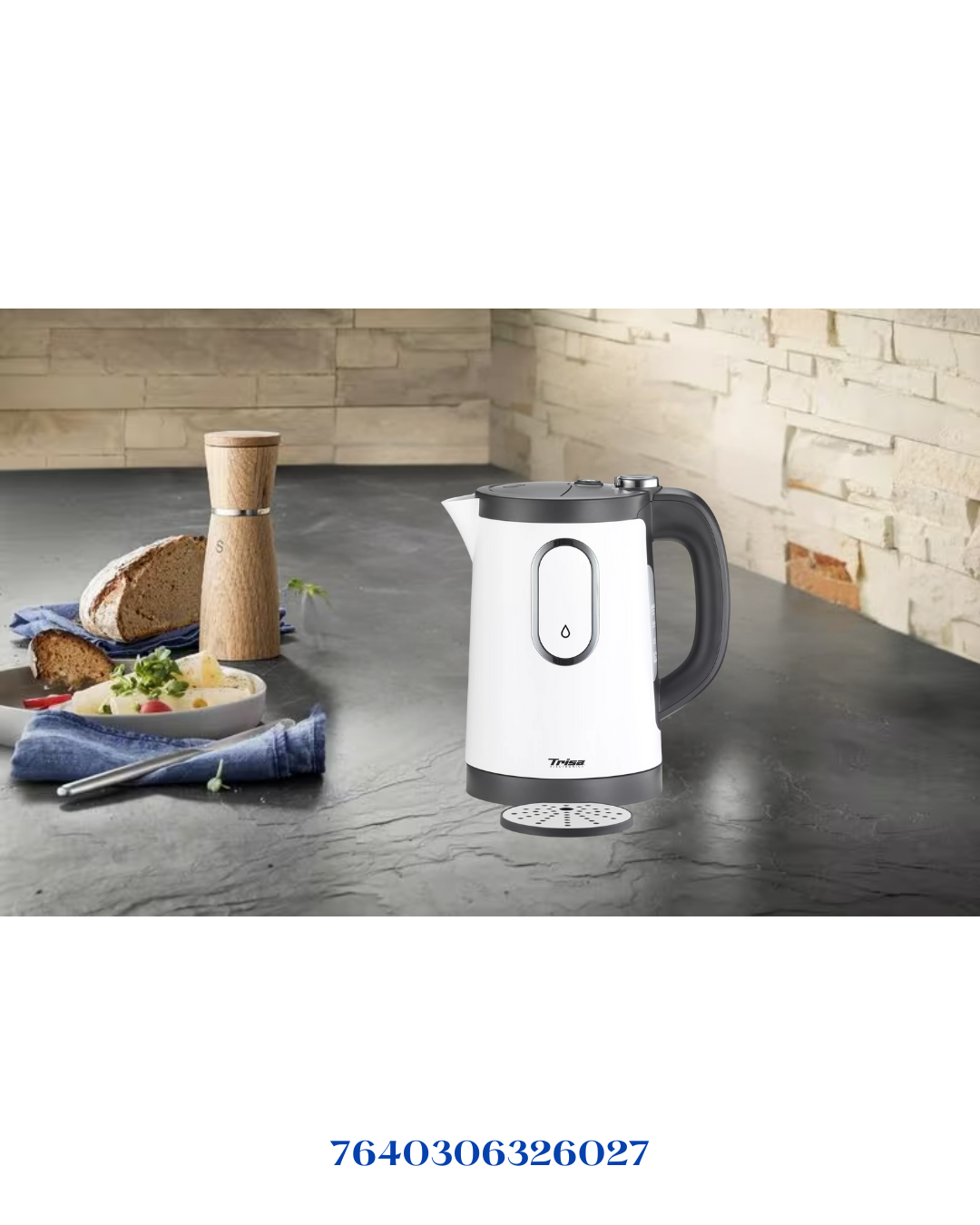 TRISA 2-IN-1 PERFECT CUP KETTLE WHITE 2400W 1.5L