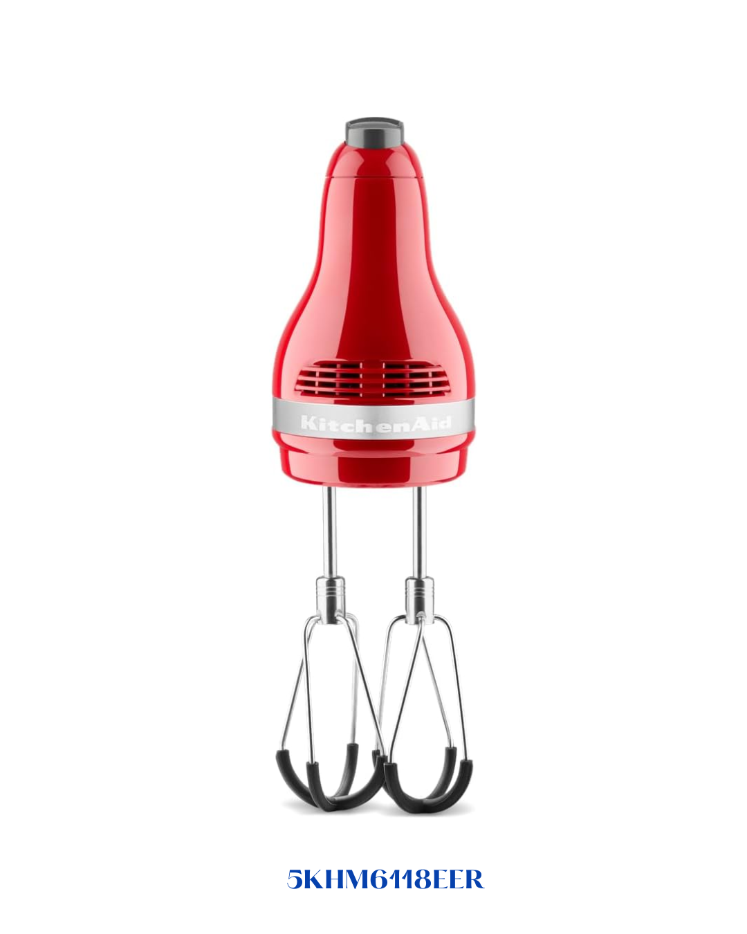 KITCHENAID 6-SPEED HAND MIXER EMPIRE RED