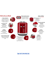 KITCHENAID TOASTER EMPIRE RED 980W