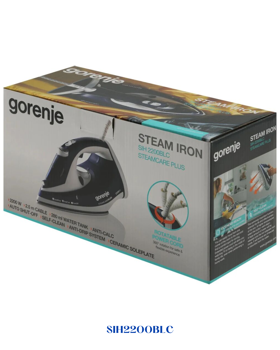 GORENJE STEAM IRON  2200W  0.3L