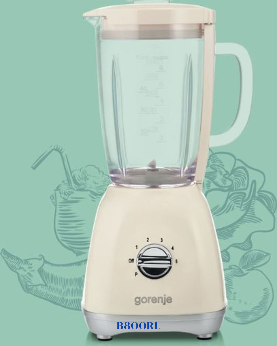 GORENJE GLASS BLENDER  800W 1.8L