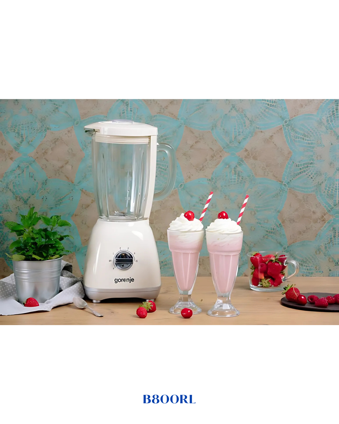 GORENJE GLASS BLENDER  800W 1.8L