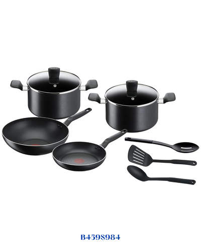 TEFAL SUPER COOK 9-PIECE COOKWARE SET
