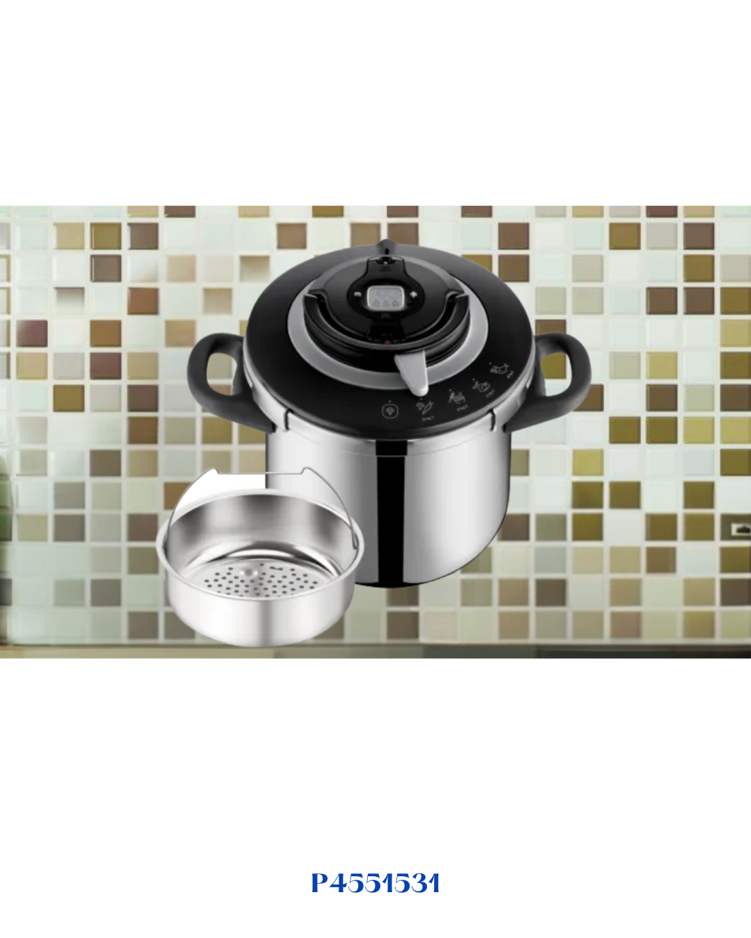 TEFAL CLIPSO+CHEF PRESSURE COOKER 10L