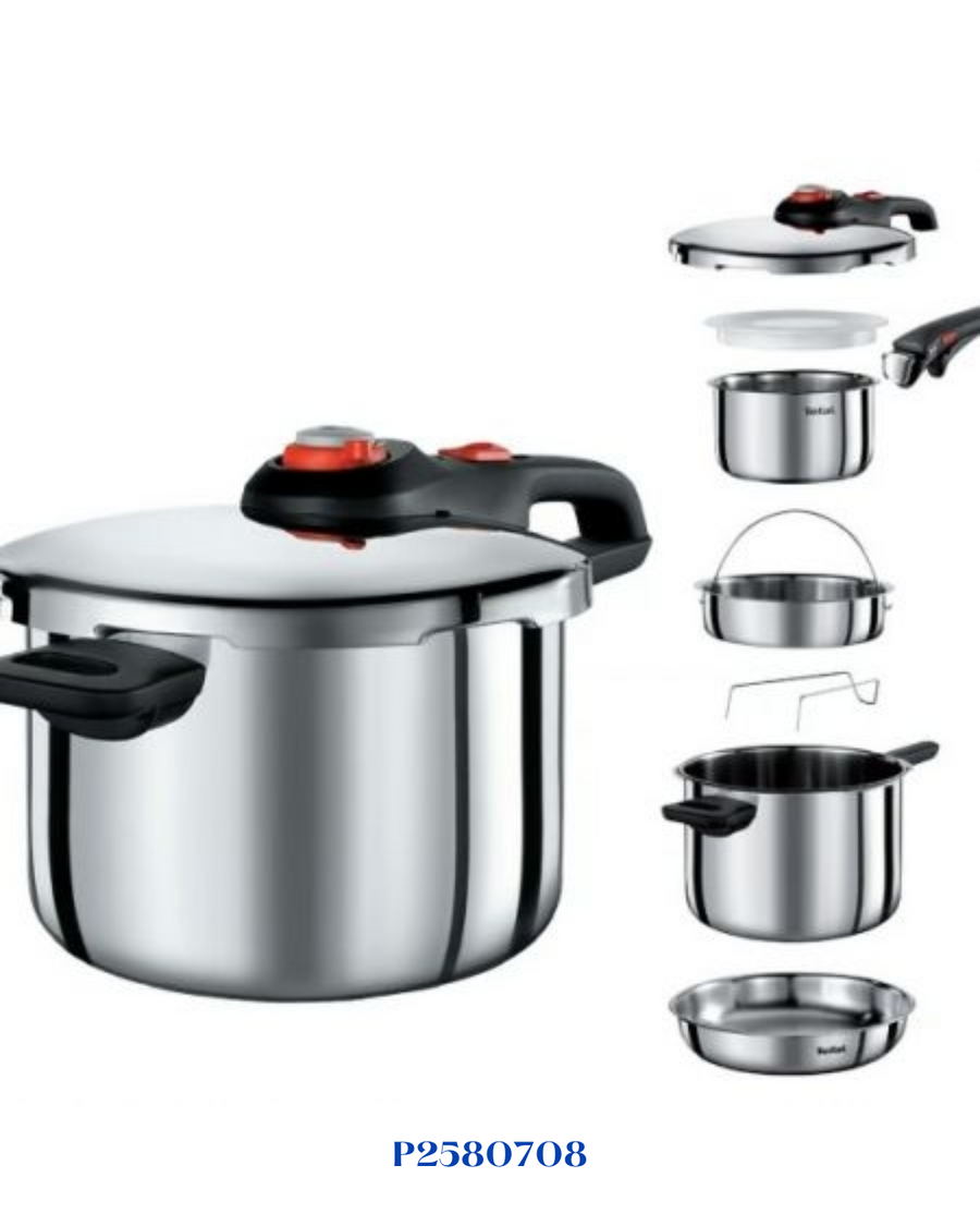TEFAL INGENIO SECURE TRENDY PRESSURE COOKER SET 6L