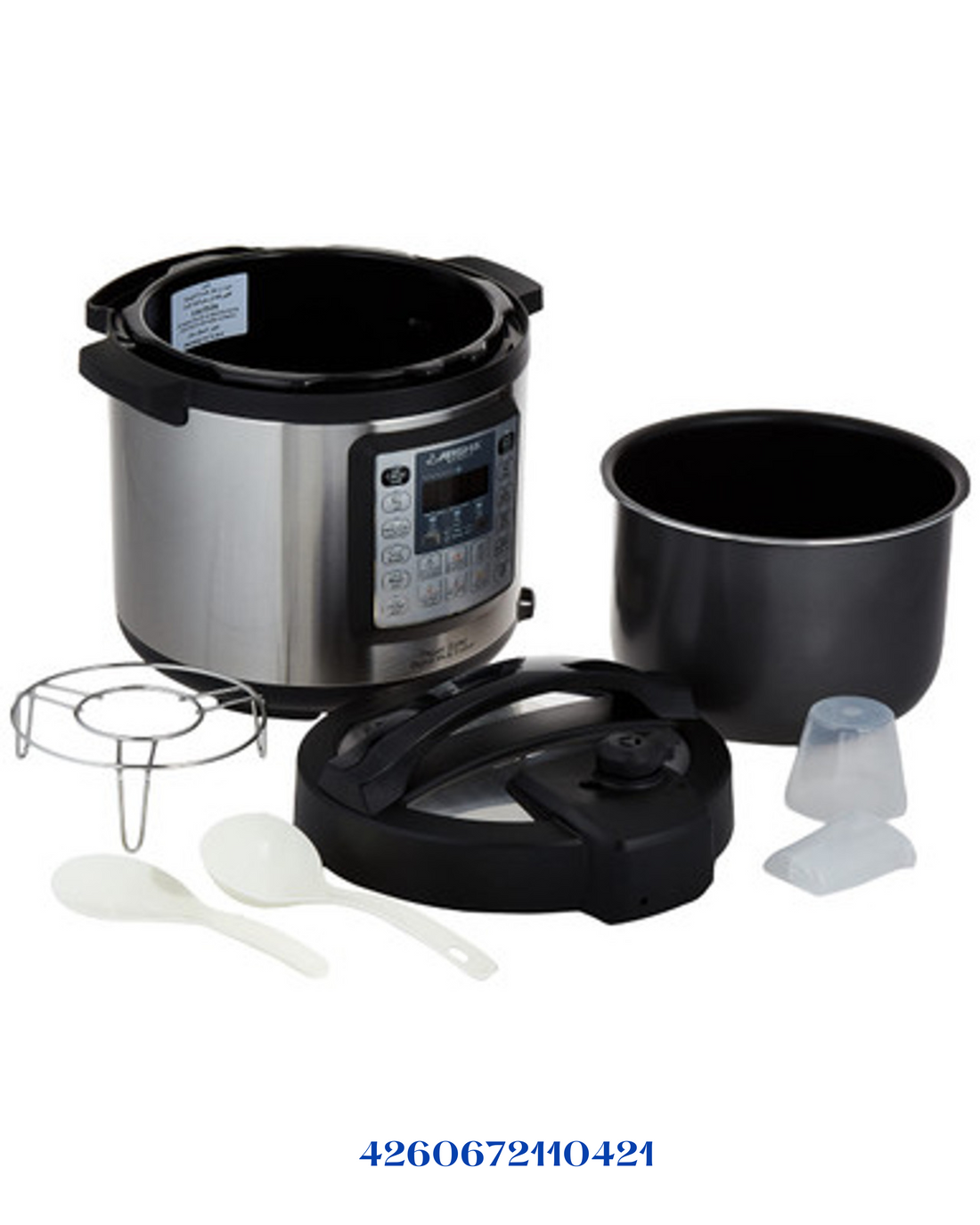 ARSHIA DIGITAL PRESSURE COOKER 6L 1000W