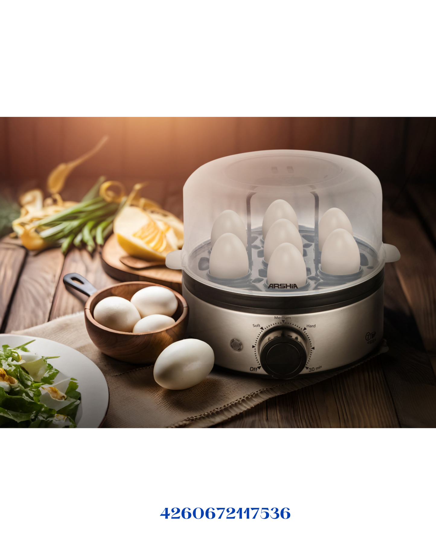 ARSHIA EGG BOILER 400W 7‑EGG