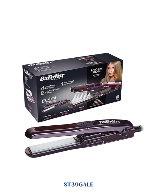 BABYLISS I-PRO 230 STEAM HAIR STRAIGHTENER WITH MINI STRAIGHTENER