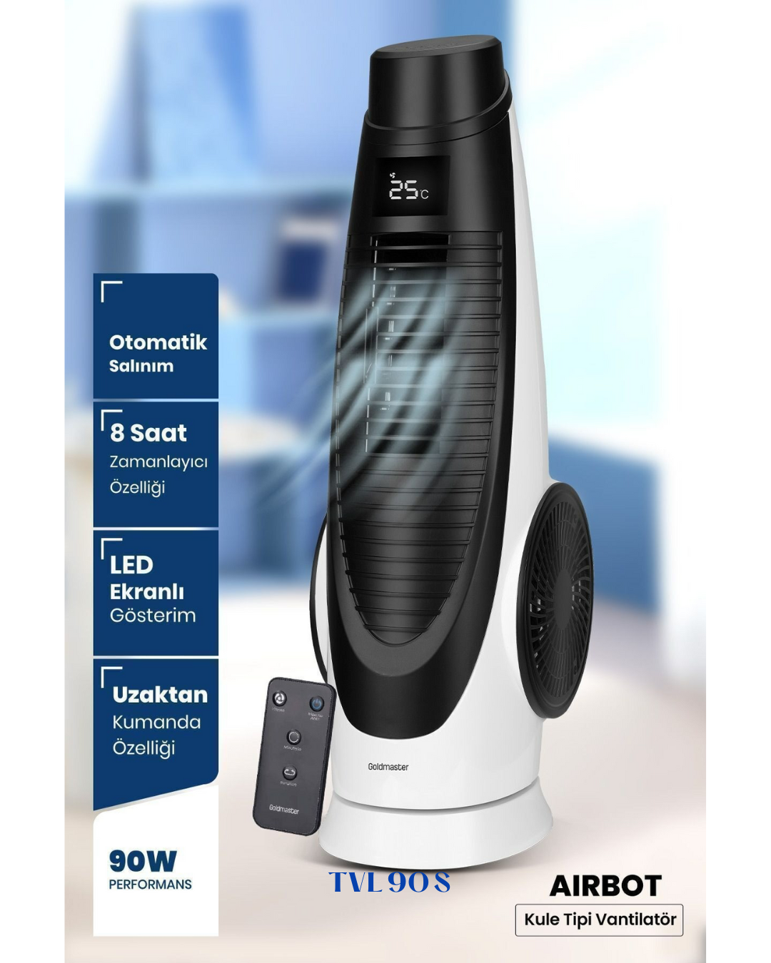 FAKIR TVL 90 S TOWER FAN