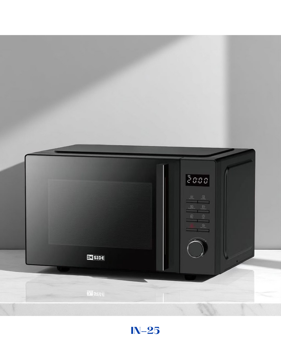 INSIDE  MICROWAVE GRILL 25L