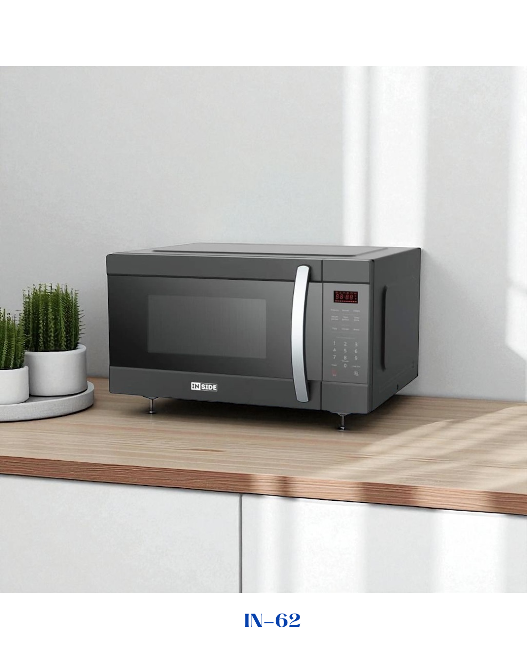 INSIDE MICROWAVE 62L