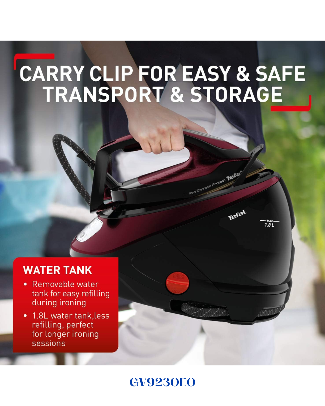 TEFAL PRO EXPRESS  - 2600W-مكواة تيفال المنضدية