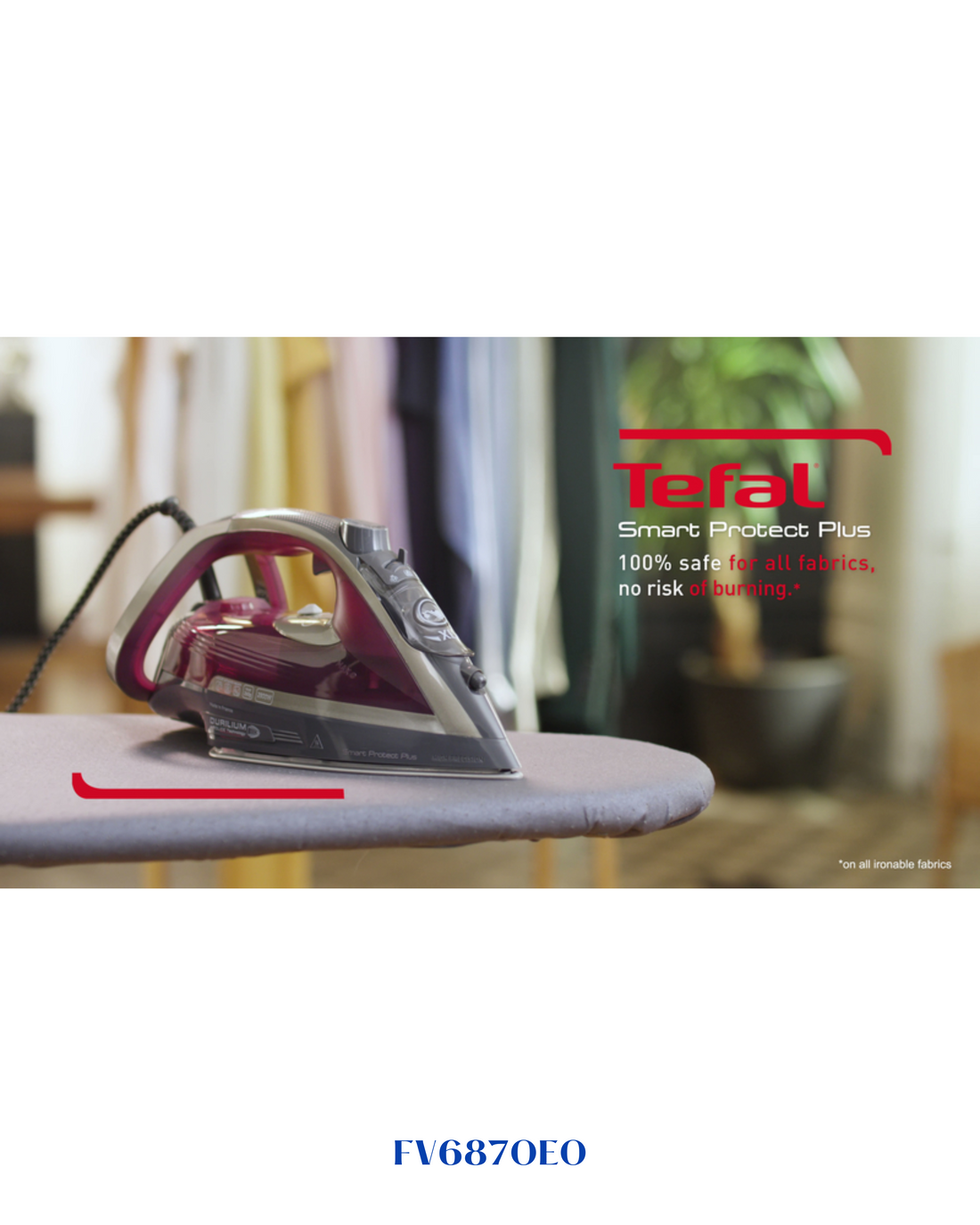 TEFAL SMART PROTECT PLUS STEAM IRON 2800W