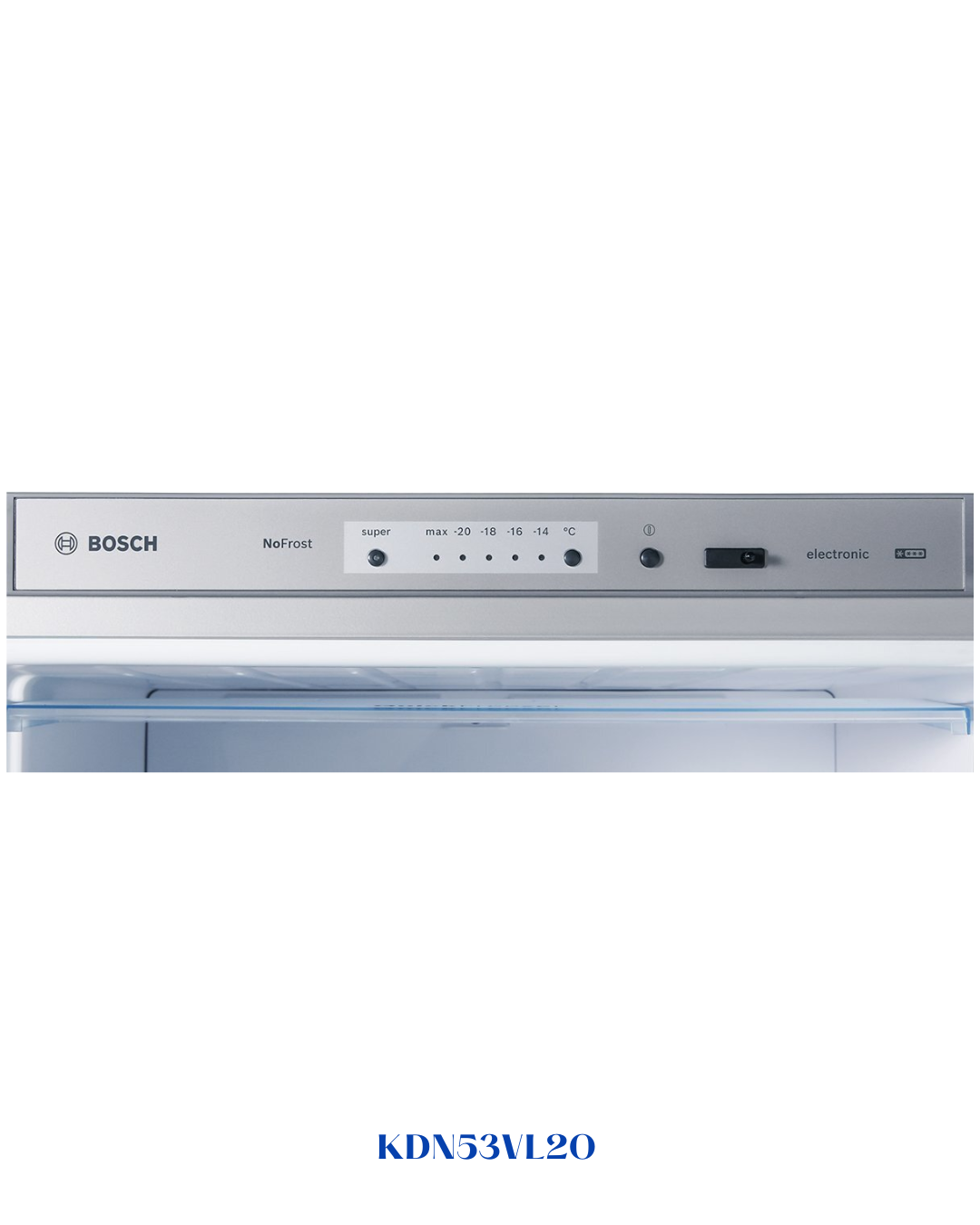 BOSCH FREESTANDING TOP‑FREEZER FRIDGE‑FREEZER 454 L A+
