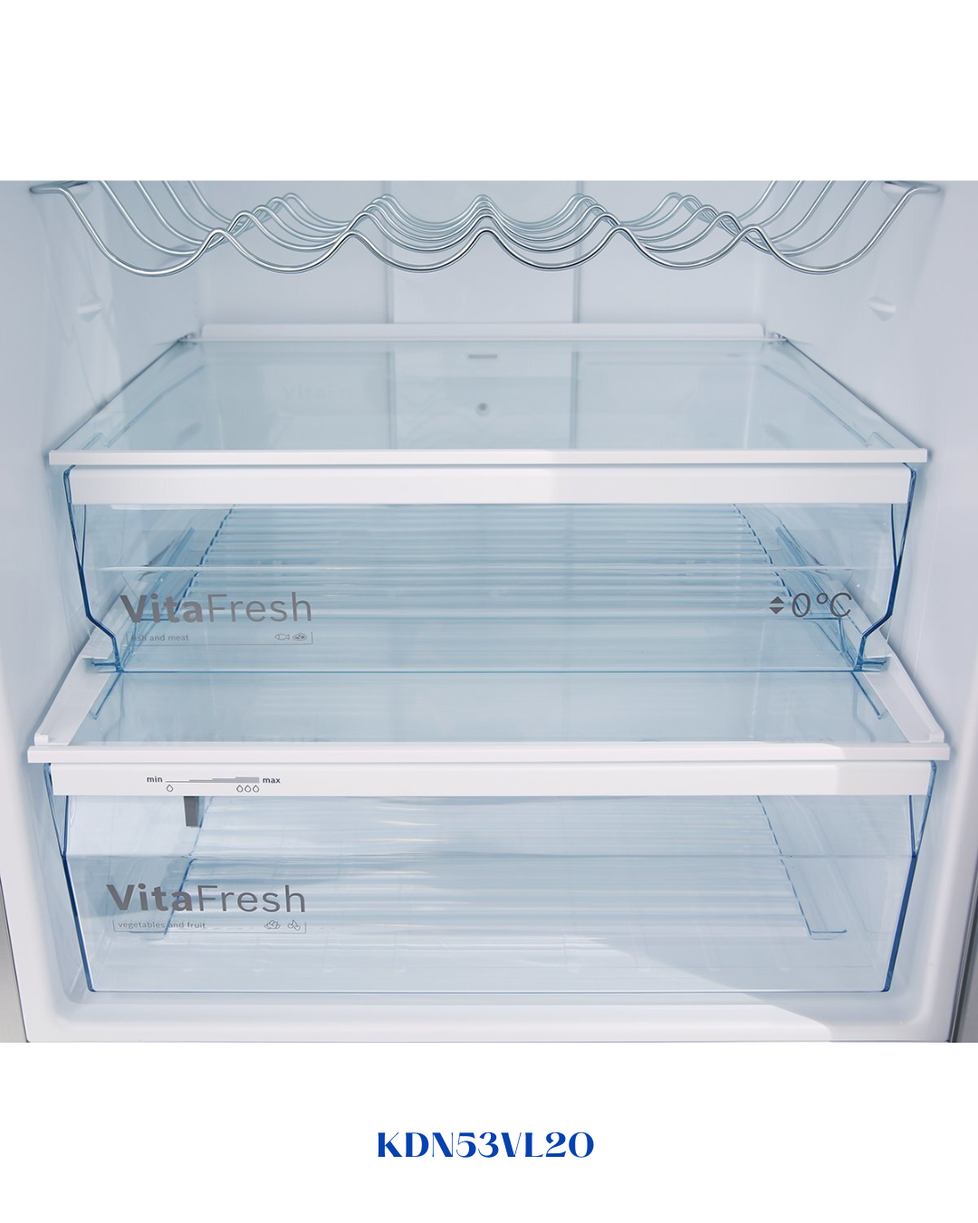 BOSCH FREESTANDING TOP‑FREEZER FRIDGE‑FREEZER 454 L A+