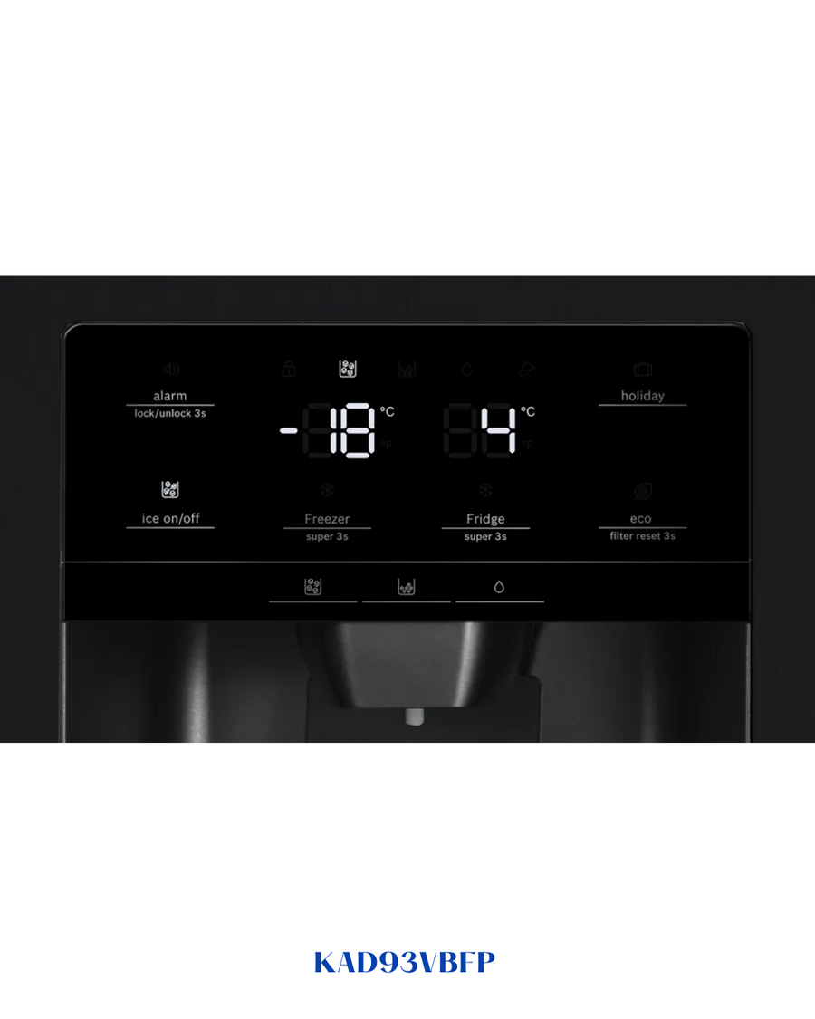 BOSCH AMERICAN‑STYLE FRIDGE‑FREEZER 562 L A