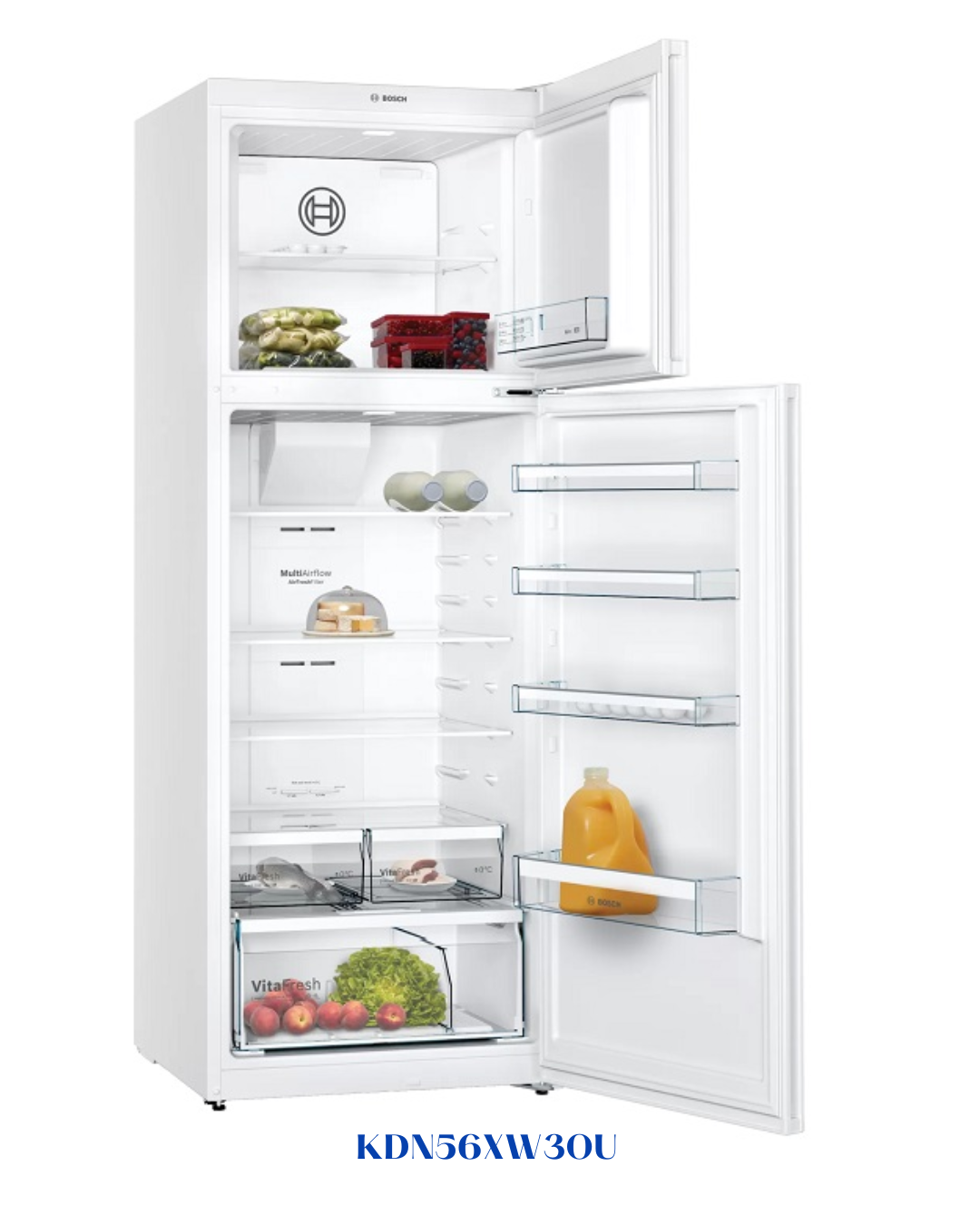 BOSCH FREE‑STANDING FRIDGE‑FREEZER 505 L A++