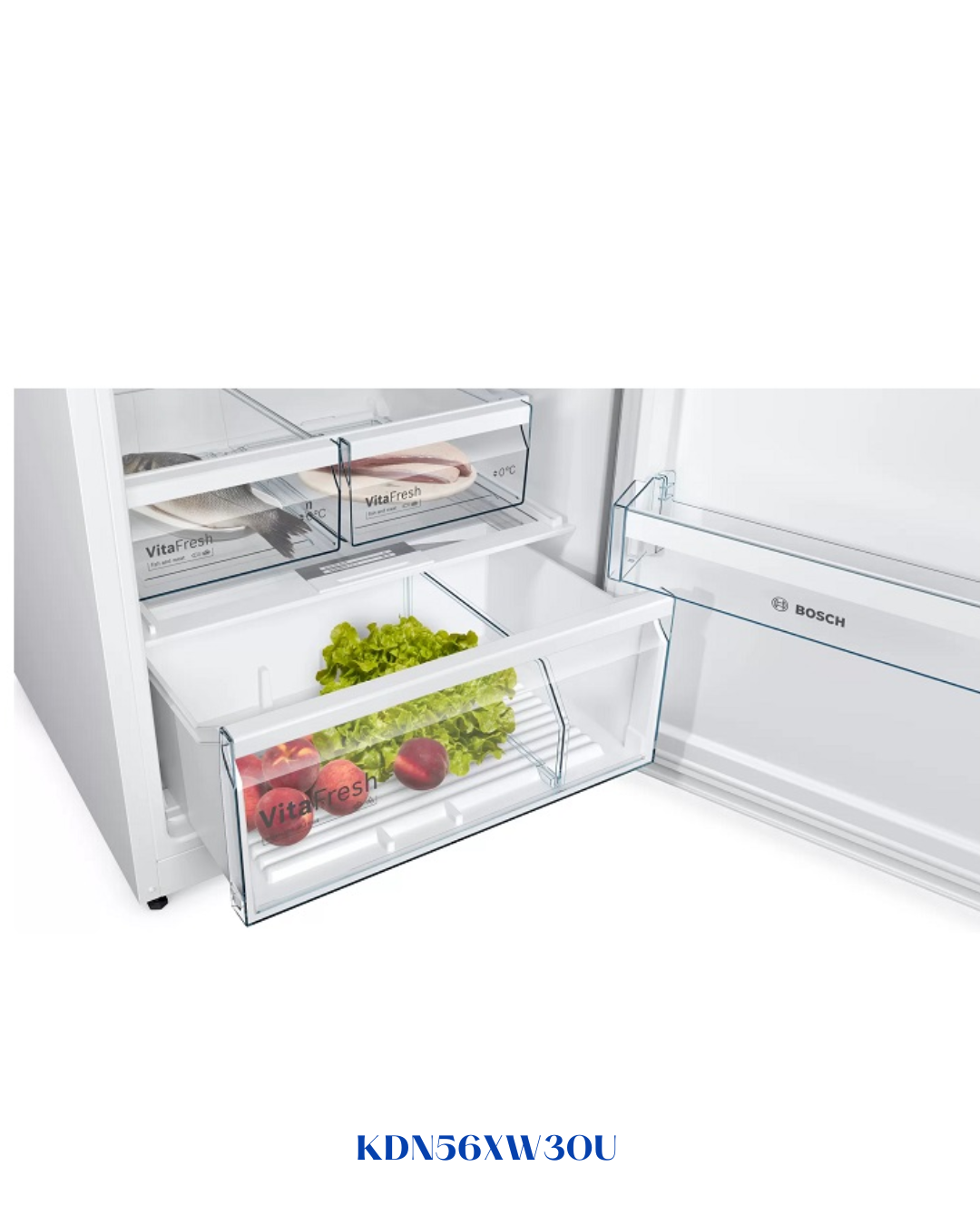 BOSCH FREE‑STANDING FRIDGE‑FREEZER 505 L A++