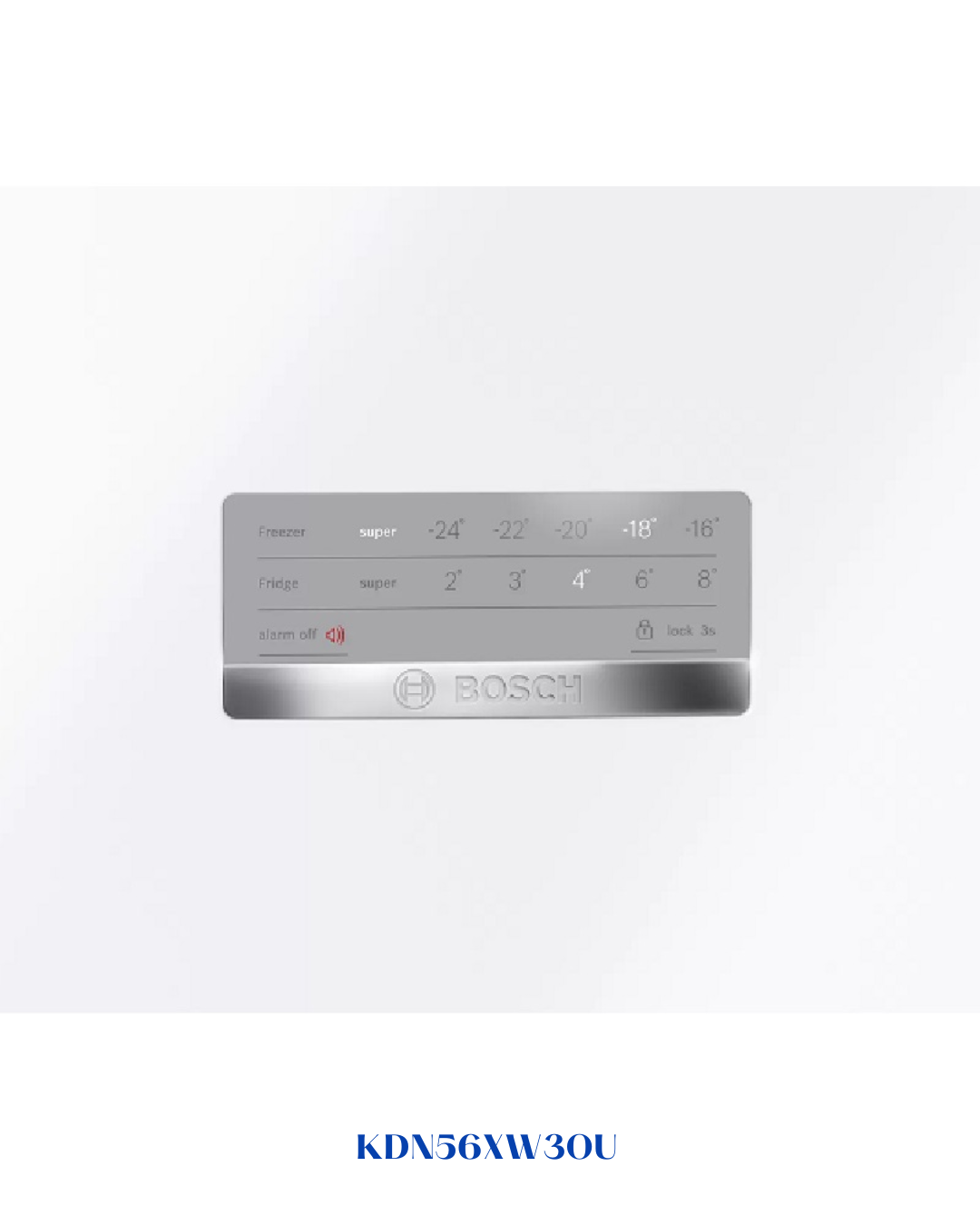 BOSCH FREE‑STANDING FRIDGE‑FREEZER 505 L A++