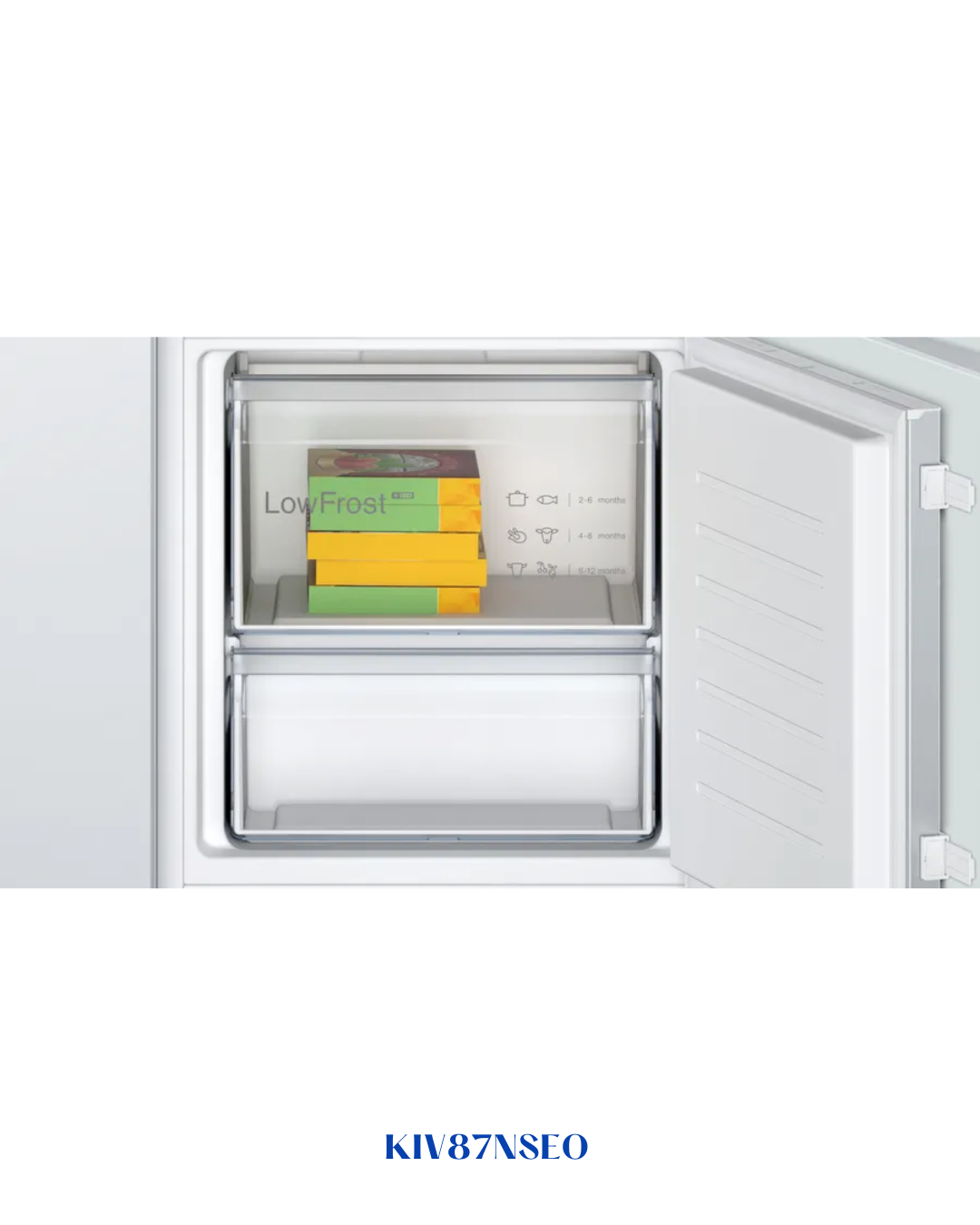 BOSCH BUILT‑IN FRIDGE‑FREEZER 270L