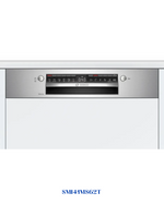 BOSCH SEMI-INTEGRATED DISHWASHER – 2400W – 13 PLACE SETTINGS
