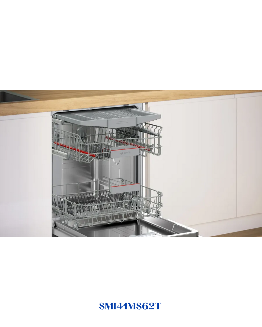 BOSCH SEMI-INTEGRATED DISHWASHER – 2400W – 13 PLACE SETTINGS