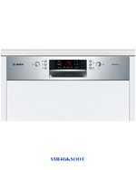 BOSCH SEMI-INTEGRATED DISHWASHER – 2400W – 13 PLACE SETTINGS