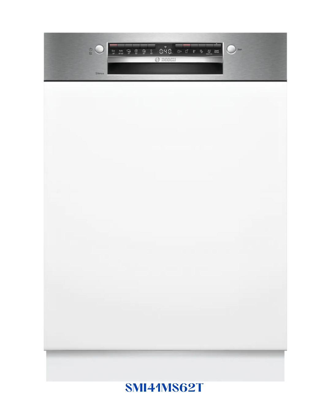 BOSCH SEMI-INTEGRATED DISHWASHER – 2400W – 13 PLACE SETTINGS