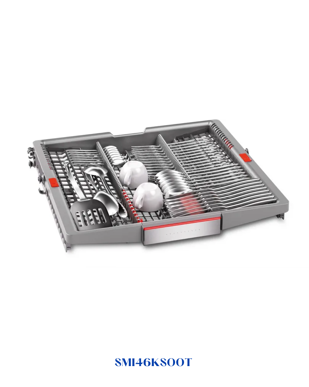 BOSCH SEMI-INTEGRATED DISHWASHER – 2400W – 13 PLACE SETTINGS