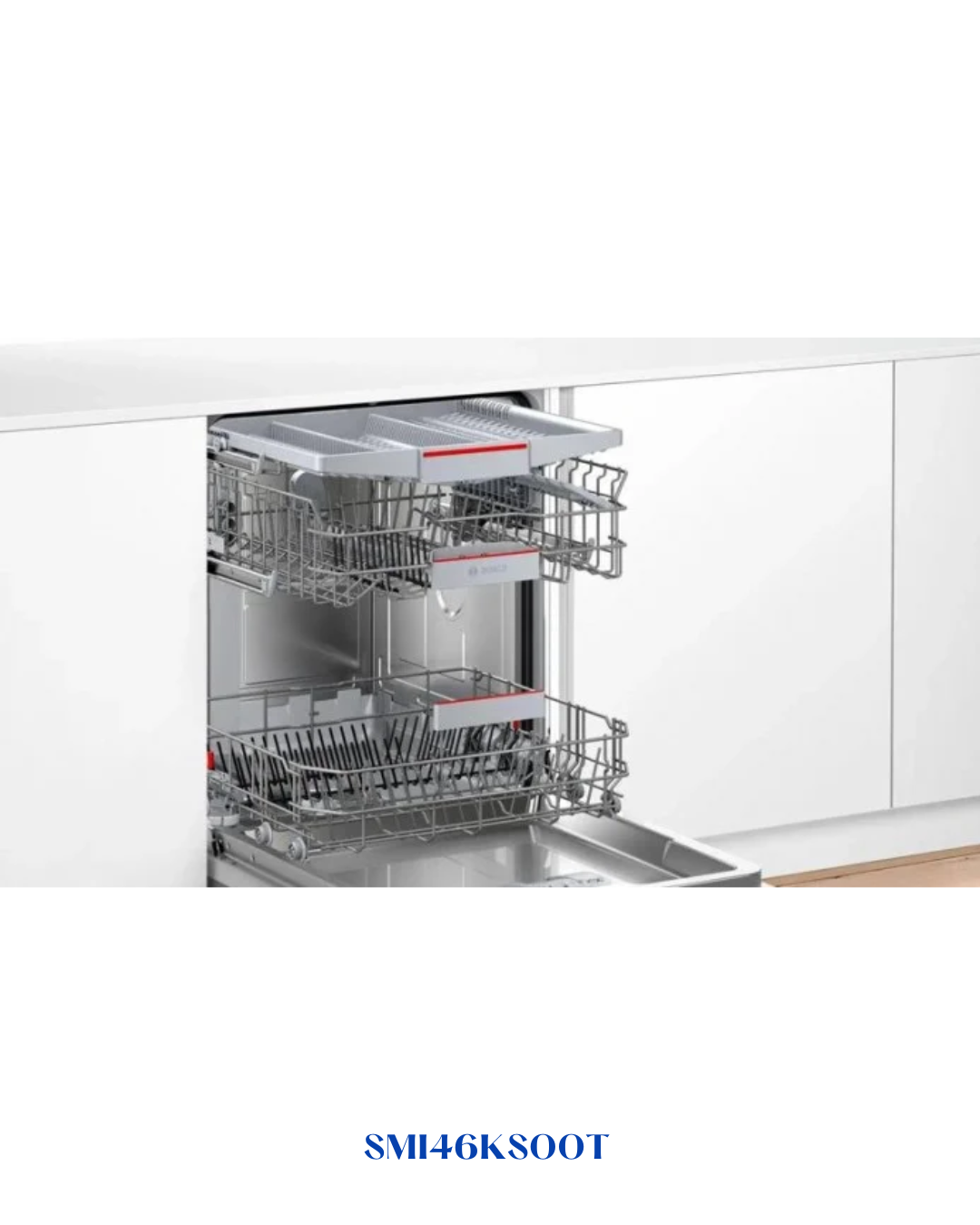BOSCH SEMI-INTEGRATED DISHWASHER – 2400W – 13 PLACE SETTINGS