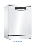 BOSCH SERIE 4 FREESTANDING DISHWASHER – 12‑PLACE, 48 DB