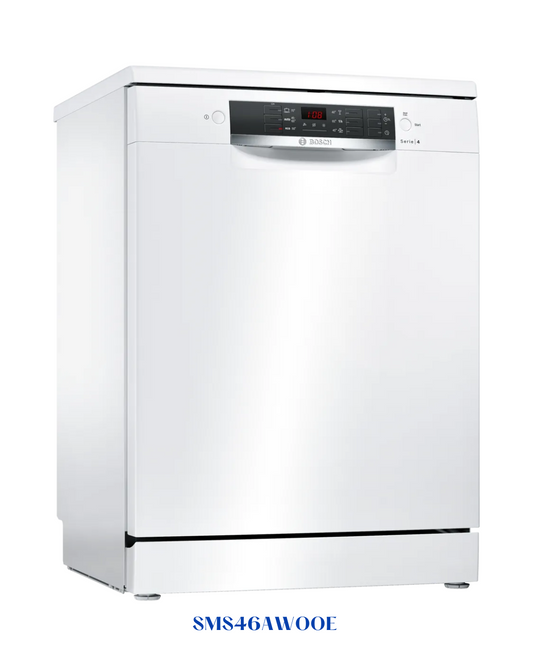 BOSCH SERIE 4 FREESTANDING DISHWASHER – 12‑PLACE, 48 DB