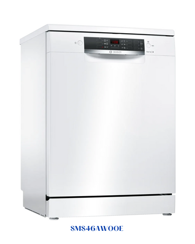 BOSCH SERIE 4 FREESTANDING DISHWASHER – 12‑PLACE, 48 DB
