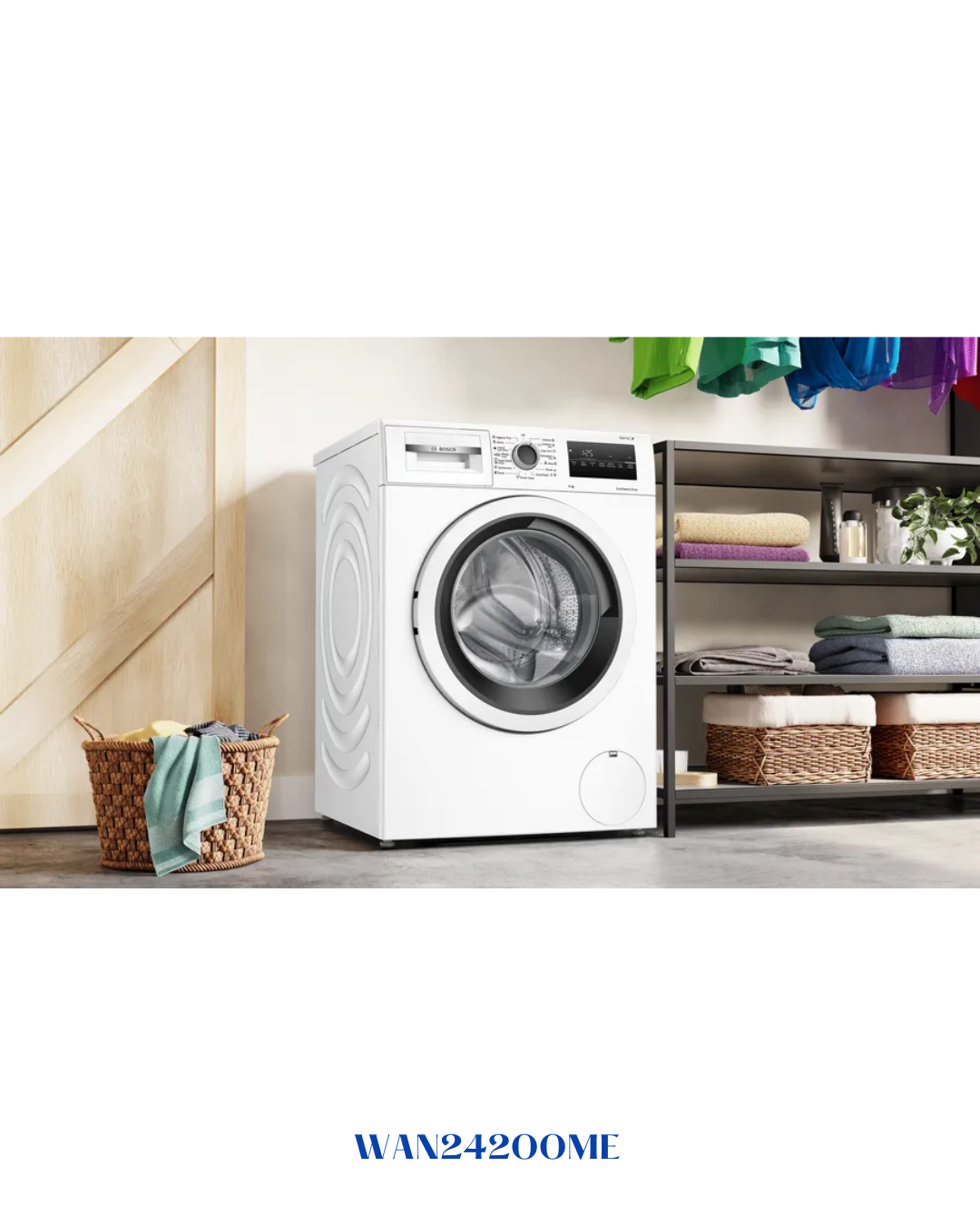 BOSCH SERIES 4 FREESTANDING WASHING MACHINE 1200W 8KG