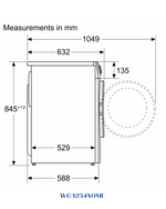 BOSCH SERIES 4 FREESTANDING WASHING MACHINE 1200W 10KG