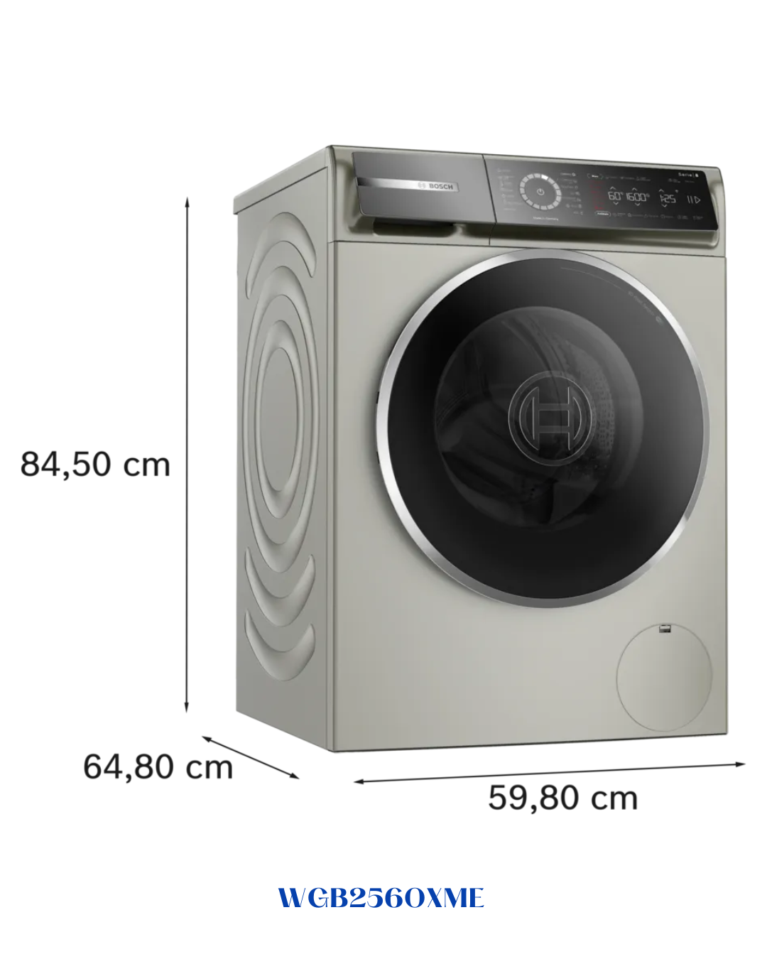 BOSCH SERIES 8 FREESTANDING WASHING MACHINE 2300W 10KG