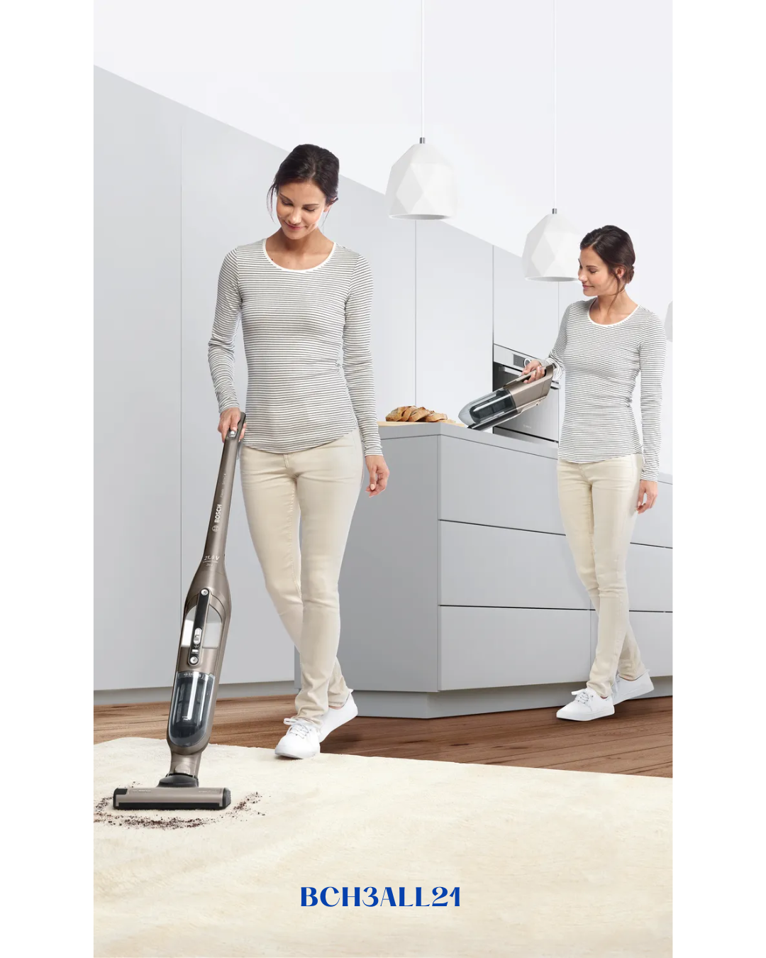 BOSCH FLEXXO SERIES 4 CORDLESS VACUUM 21.6 V
