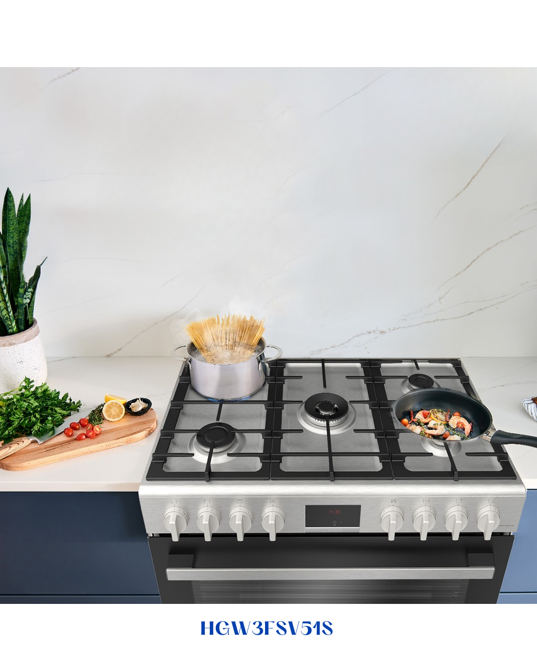 BOSCH SERIE 6 GAS COOKER 125L