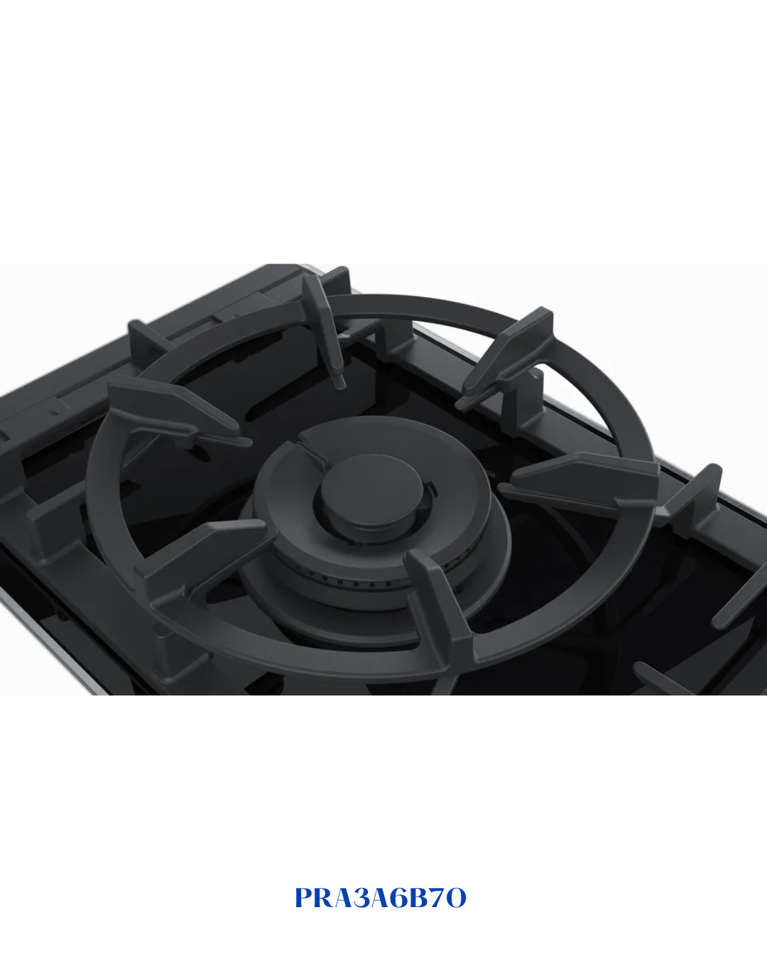 BOSCH BUILT-IN GAS HOB BLACK CERAMIC GLASS – 6100W – 30CM