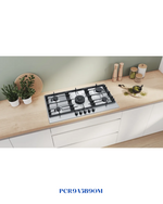 BOSCH BUILT-IN GAS HOB STAINLESS STEEL – 5 BURNERS – 90CM