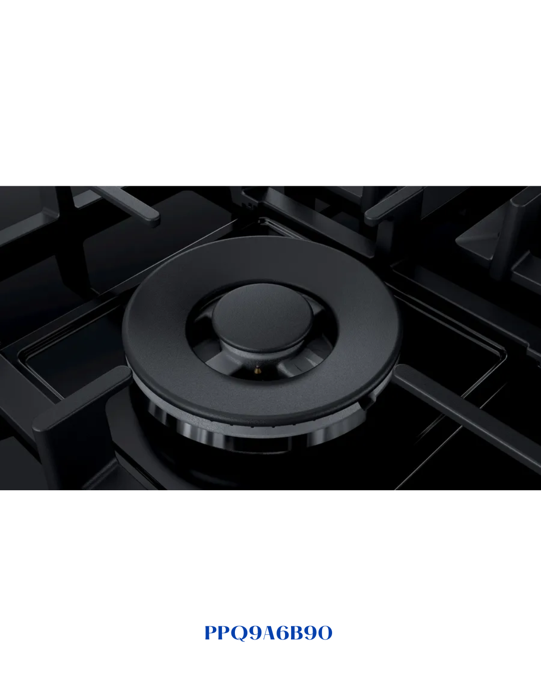 BOSCH BUILT-IN GAS HOB BLACK TEMPERED GLASS – 11,500W – 90CM