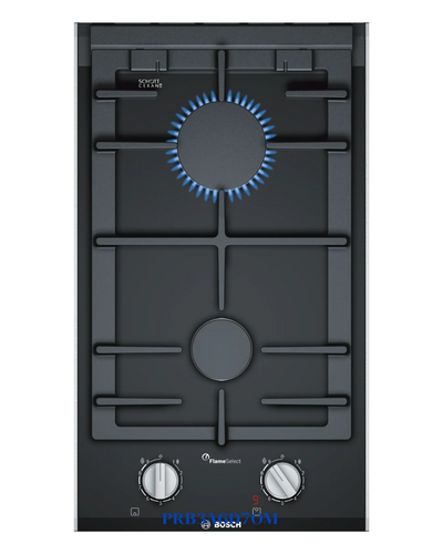 BOSCH BUILT-IN GAS HOB BLACK CERAMIC GLASS – 4700W – 30CM