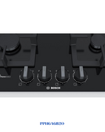 BOSCH BUILT-IN GAS HOB BLACK TEMPERED GLASS – 8000W – 60CM